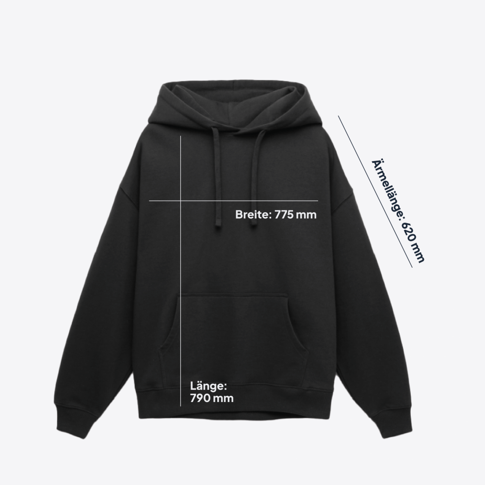 YOUR FEAR · Oversized Unisex Hoodie · schwarz