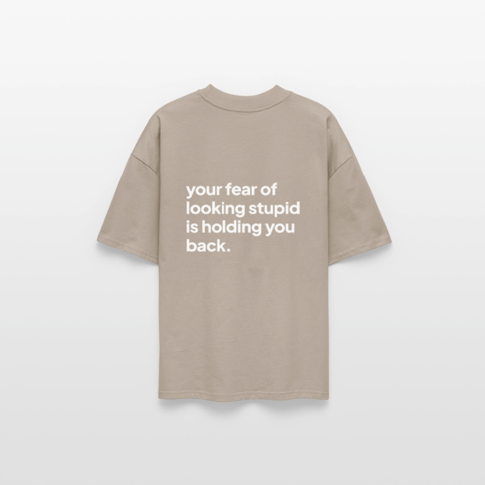 YOUR FEAR · Oversized Unisex Shirt · steingrau