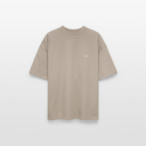 NICHT SCHREIEN · Oversized Unisex Shirt · steingrau