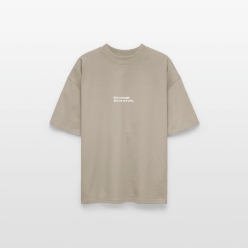 TOUGH · Oversized Unisex Shirt · steingrau