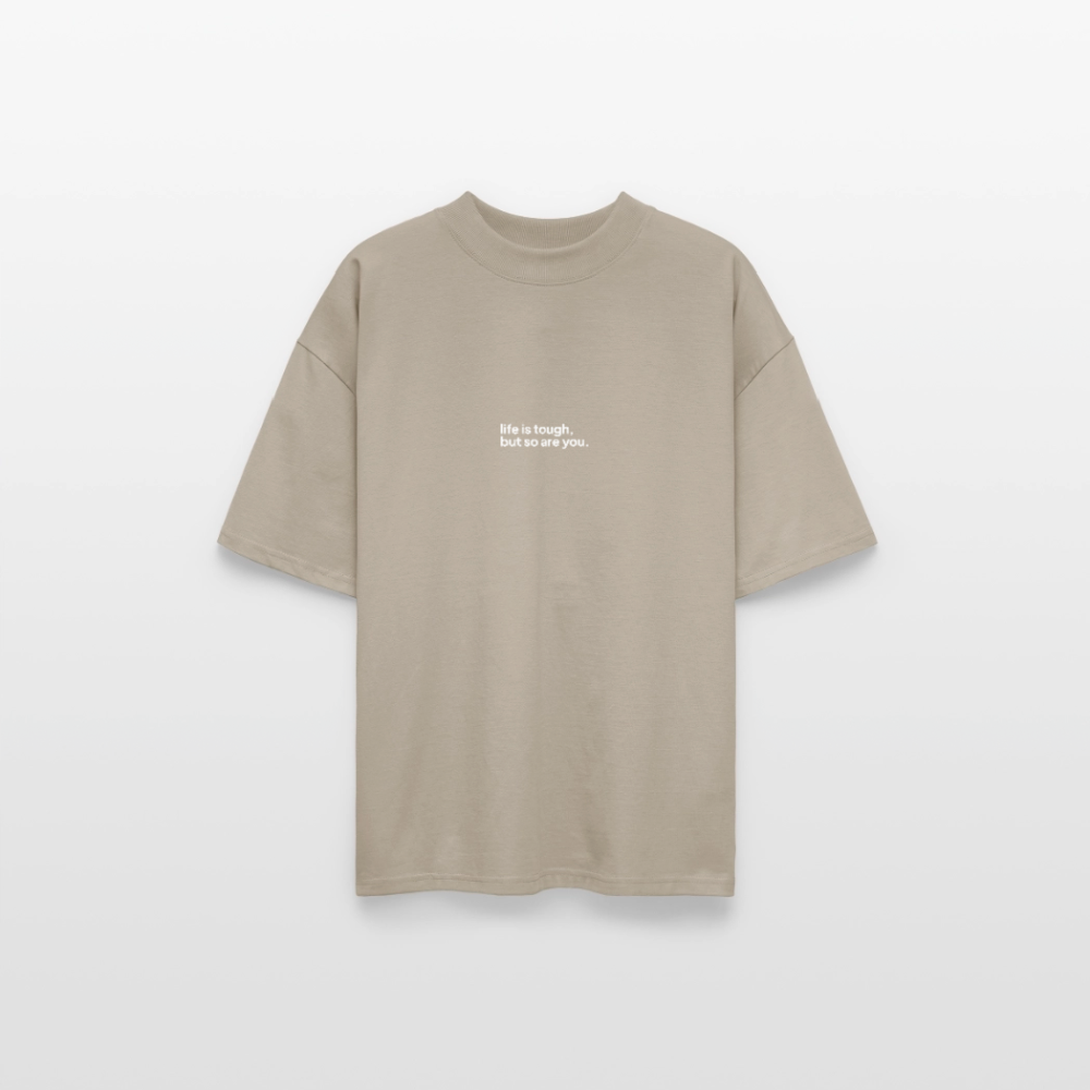 TOUGH · Oversized Unisex Shirt · steingrau