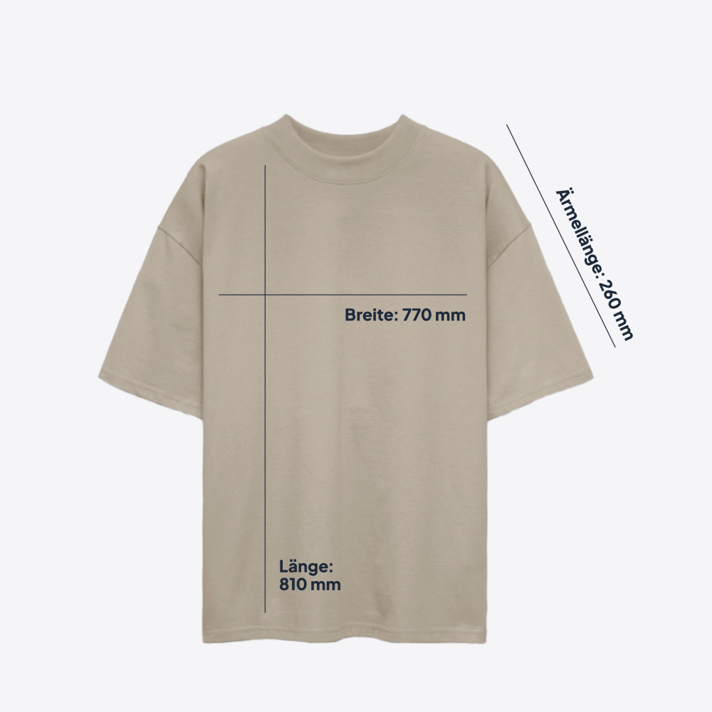cheers · Oversized Unisex Shirt · steingrau