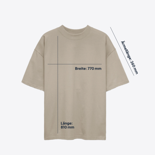 cheers · Oversized Unisex Shirt · steingrau