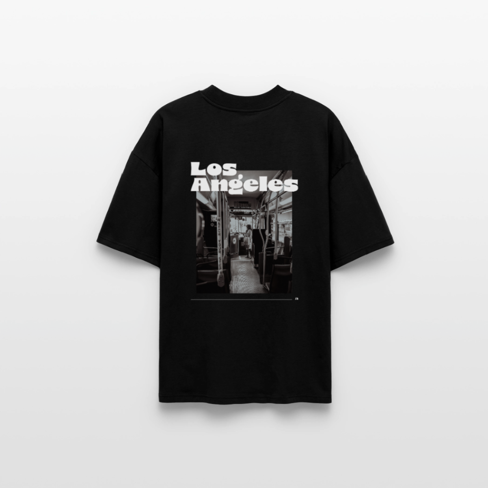 Los Angeles 🚌 Oversized Unisex Shirt · schwarz