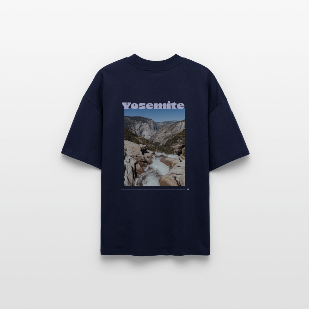 Yosemite ⛰️ Oversized Unisex Shirt · navy