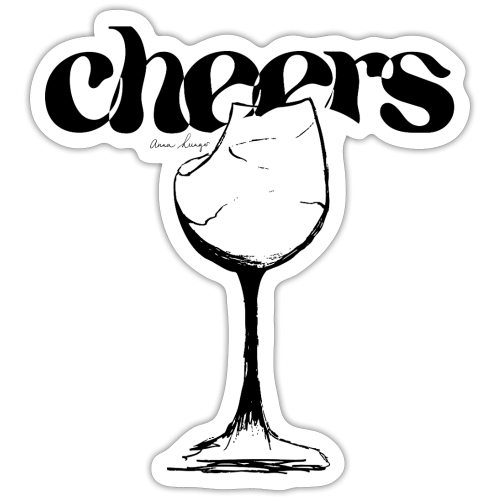 Broken Glass 🍸 Sticker