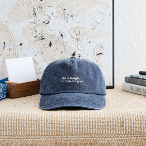 1-204.png TOUGH · Vintage Cap · denim