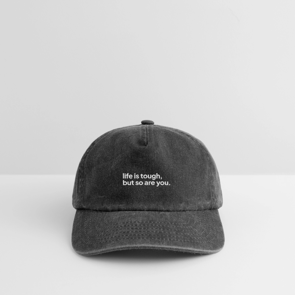 TOUGH · Vintage Cap · schwarz