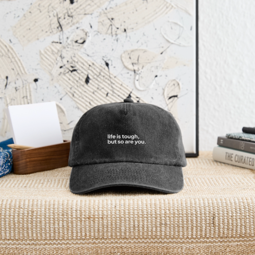 TOUGH · Vintage Cap · schwarz
